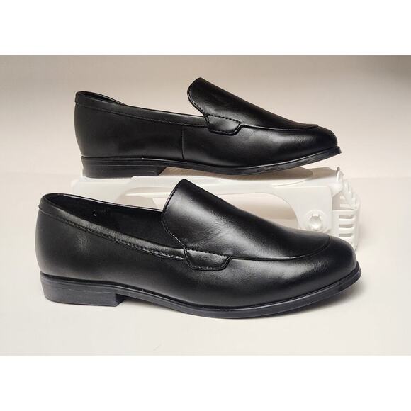 Solanz Shoes - Solanz Sole Comfort Flat Loafer Shoes Color Black Size 8.5W